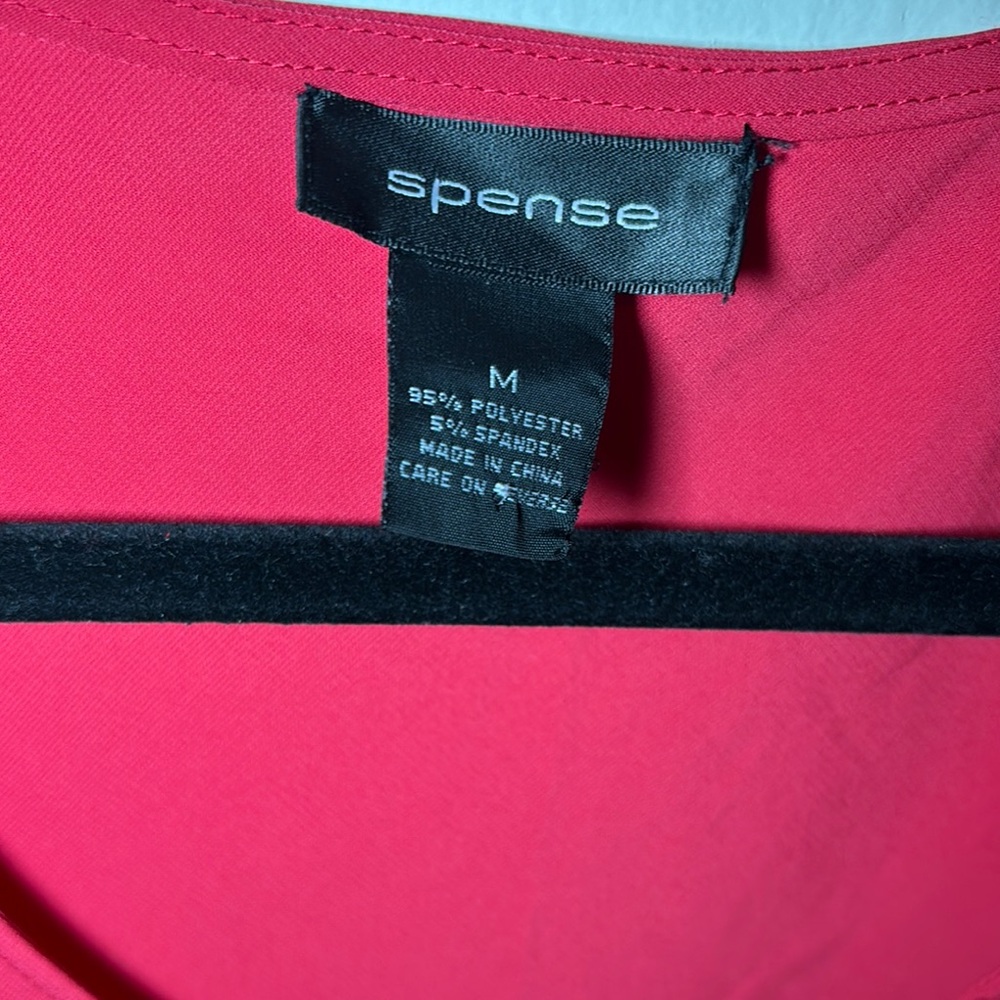 Spense Pink Ruffled Fitted Tank Top - Picture 2 of 15